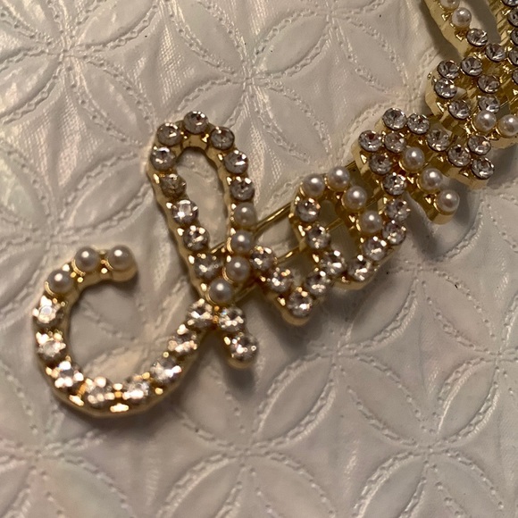 Chanel hair clip - gold colour frame - Picture 4 of 7